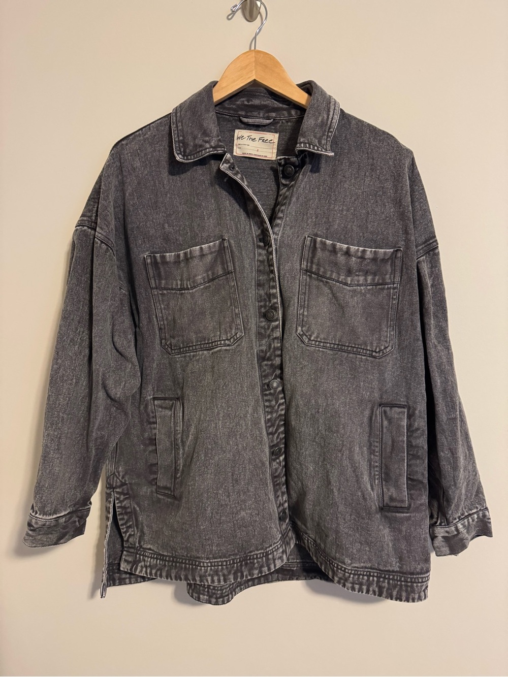 We The Free Washed Black Madison City Jacket